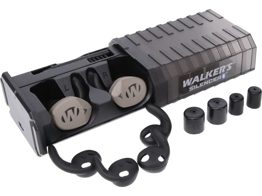 Walker's Silencer Bluetooth Rechargeable in The Ear Pair 2.0, Multi, 1 Count (Pack of 1)