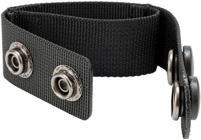 TACNEX Duty Belt Keepers - Double Snaps for 1.5" to 2.25" Wide Utility Belts | Nylon Tactical Holders for Law Enforcement