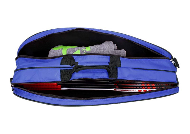 Ylucky Badminton Racket Bag Tennis Racket Single Shoulder Badminton Bags 4 to 6 Racquet Backpack Big Capacity Waterproof Tennis Bag for Men Women Youth and Adult