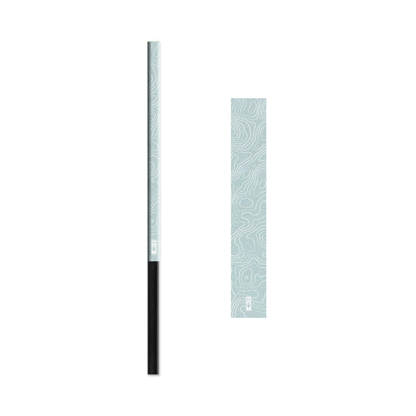 Bohning 7" Topographical Arrow Wraps, Small, White Reflective