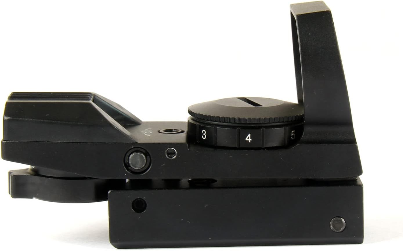 TACFUN Red Reflex Sight - 4 Reticles for Precision Shooting | 3/8" Dovetail Mount