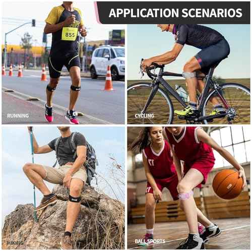 GOUNOD Patellar Tendon Support Strap 2 Pack,Knee Strap for Knee Pain Relief,Patella Band for Basketball, Jumpers Knee, Tendonitis, Running, Hiking, Soccer, Osgood Schlatter£¨Black£©