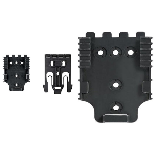 Safariland QLS 1-2 Quick Locking System Kit + Safariland SL QUICK-KIT1-2 Quick RELSE KIT BLK