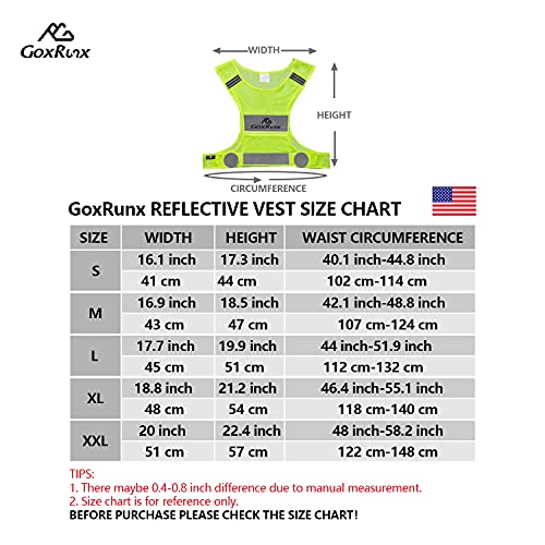 Reflective Vest Running Gear, Lightweight Motorcycle Cycling Reflective Vests with Large Pocket & Adjustable Waist for Women Men Running Safety Vest with Reflective Bands (Green, Small)