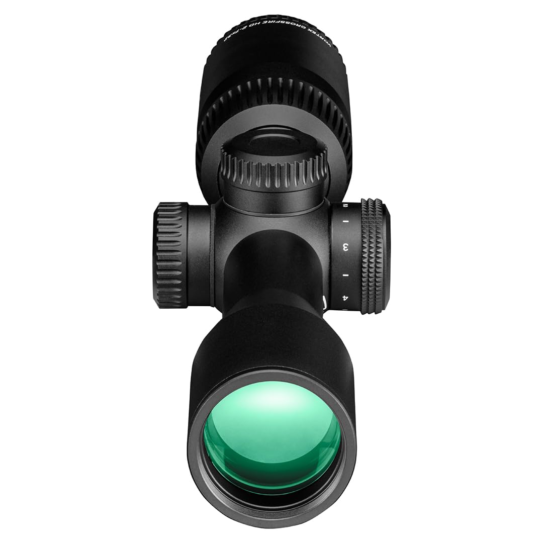 Vortex Crossfire HD 2-7x32 Second Focal Plane, 1-inch Tube Riflescope - Illuminated Dead-Hold 2A BDC MOA