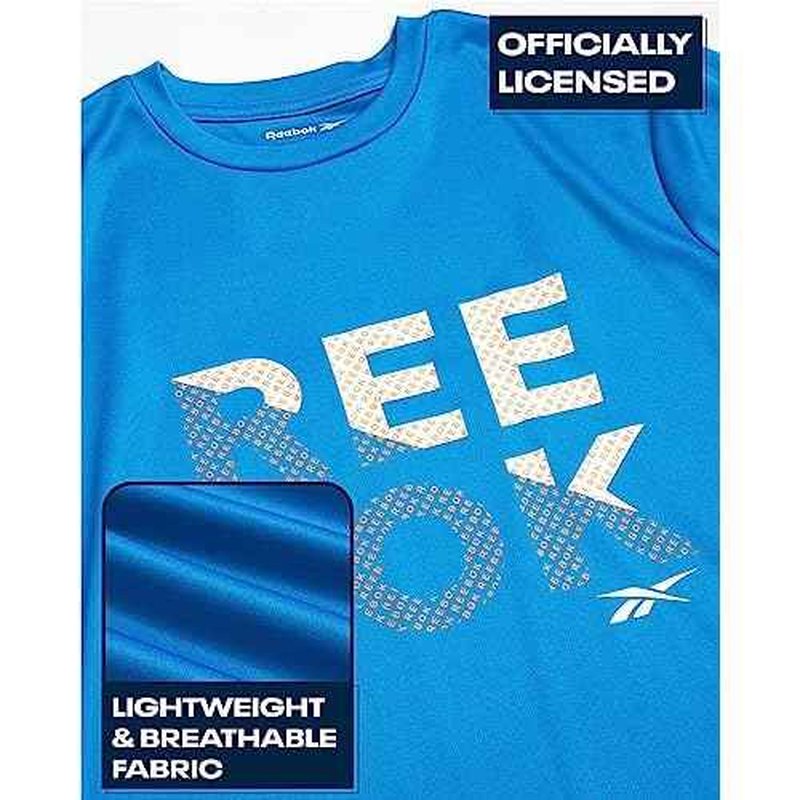 Reebok Boys¡¯ Active T-Shirt ? 2 Pack Dry Fit Performance Shirt for Boys ? Kids Athletic Sports Tee (8-20)