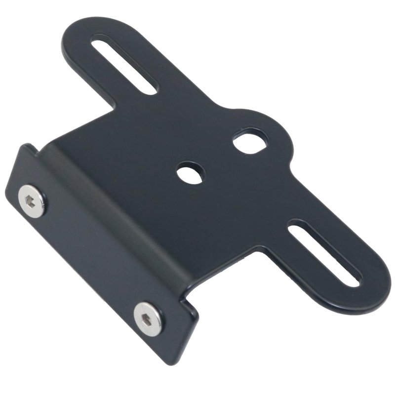 FMHXG Mountain Bike Tail Light L-Shape Mounting Piece Bicycle Rear Rack Reflector Fixing Clip Aluminum Bicycle Parts Reflectors Warning Signs Mounting Bracket