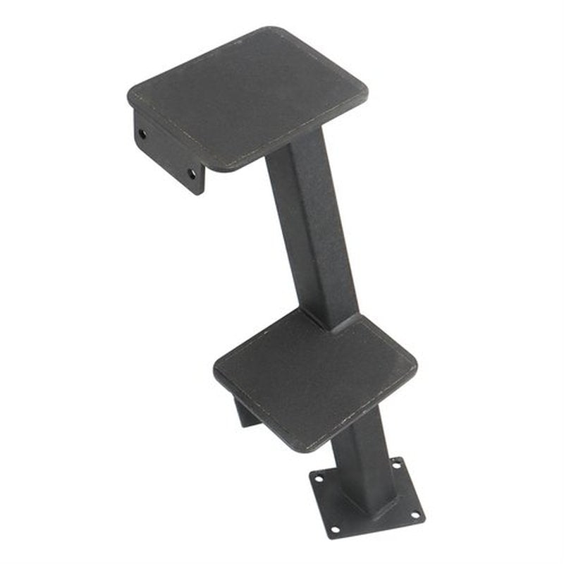 TJHSM 2 Steps Boat Trailer Steps with Handle Replacement for Bass Boats