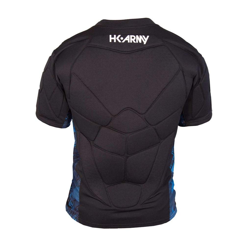 HK Army Crash Chest Protector - High-Impact Protective Gear for Paintball & Airsoft - Lightweight Safety Armor Vest - Black, Size 3XL/4XL