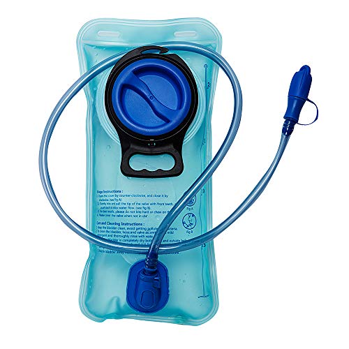 Outdoor Hydration Bladder, 2 Liter Leak Proof Water Bladder, Water Reservoir for Hydration Pack