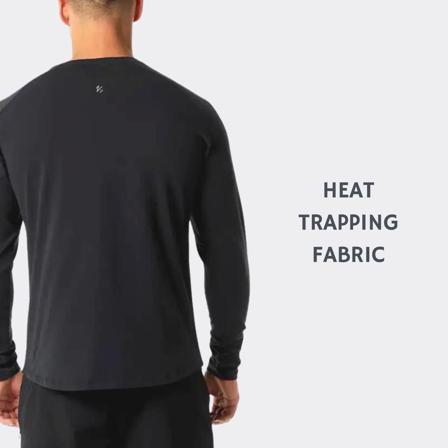 Sauna Sweat Suit for Weight Loss - Men's Long Sleeve Shapewear Trainer | Boxing Top & Waist Vest