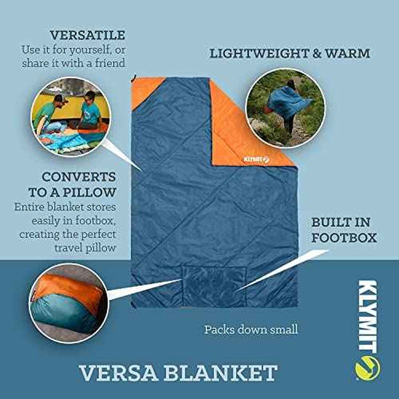 Klymit Versa Packable Camping Blanket & Comforter