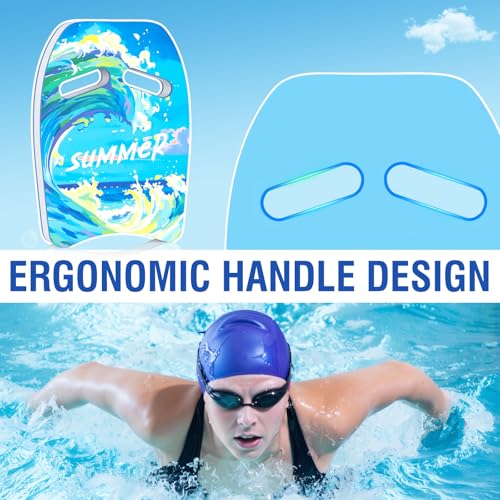 HeySplash Swim Kickboard for Kids, Swimming Kickboard Cute Pattern Swim Training Aid for Children, Pool Exercise Equipments for Beginning Swimmers Safety Swim Board Auxiliary