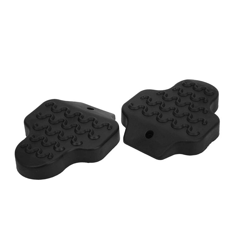 RASTKY Look KEO Bike Cleats Protector Cover, Comfortable Walking and Mud Prevention for Cyclists, Black Rubber