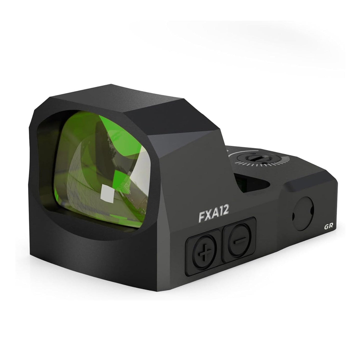 Foxarmy FXA12 Green Dot Sight for Pistol - RMR/407C Footprint Reflex Optic with Shake Awake & Lock Mode - 3 MOA Dot - 6061-T6 Aluminum, IPX7 Waterproof