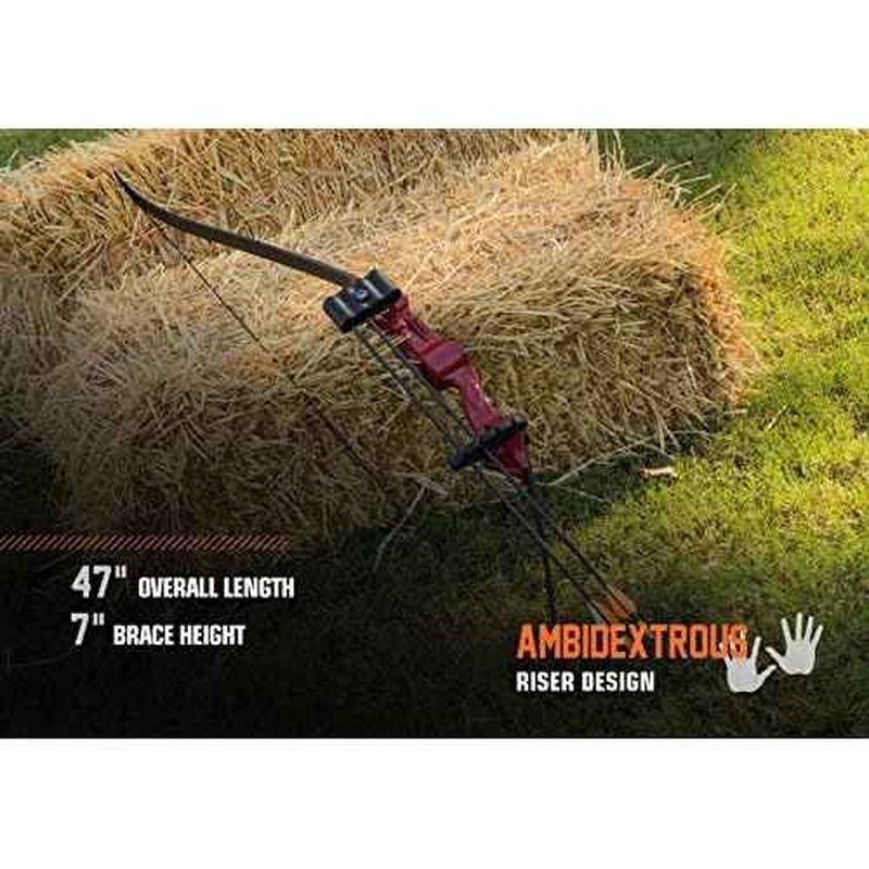 Bear Archery Flash Bow Set for Youth, Recommended Ages 11-14, Ambidextrous, Continuous Draw Weight Up to 18 lb., Continuous Draw Length Up to 24-inches
