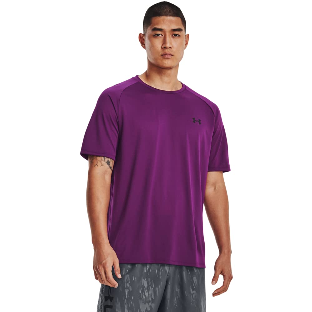 Under Armour Men's Tech 2.0 Short-Sleeve T-ShirtDISC, (514) Rivalry / / Black, Small