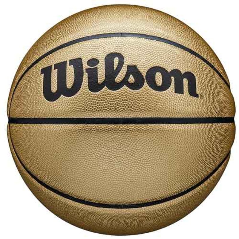 Wilson Gold Comp Ball WTB1350XB, Unisex Basketballs, Gold, 3 EU