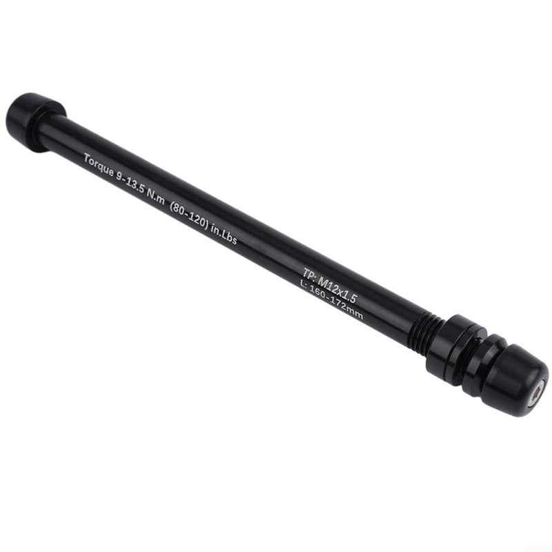 Bike Trainer Thru Axle, Aluminum Alloy Bike Trainer Quick Release Skewer Adjustable Bike Trainer Thru Axle Skewer for Road or Mountain Indoor Trainer(M12x1.5 166-178)