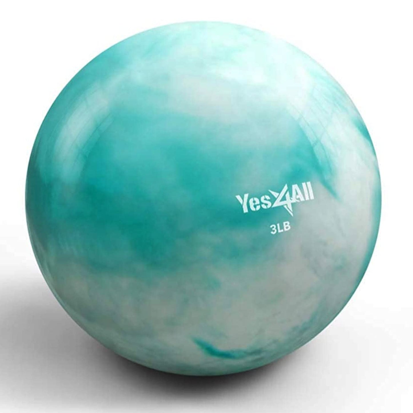 Yes4All Soft Weighted Toning Ball Marble 3lb Mint