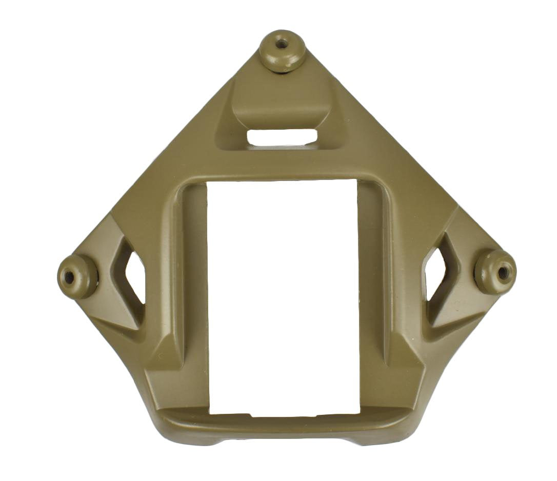 Jadedragon Tactical Helmet Night Vision Goggles Mount Shroud for Fast ACH, MICH, PASGT Tactical Helmet (Khaki)