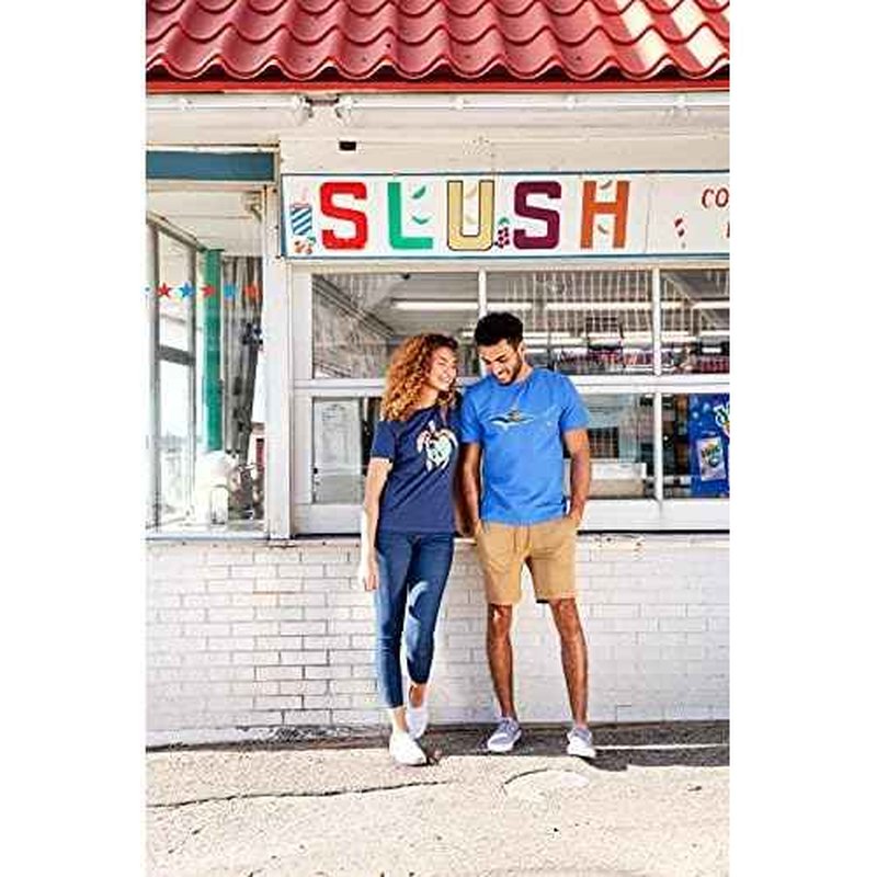Life is Good Women's Crusher Tee, Short Sleeve Cotton Graphic T-Shirts, Hibiscus Sail Flower