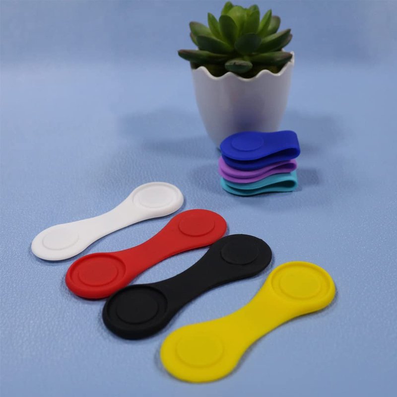 Myartte Silicone Golf Ball Marker Hat Clip Strong Magnetic Closure Great for Golf Gift for Women Men Golfer (Pack of 3 4 or 7)