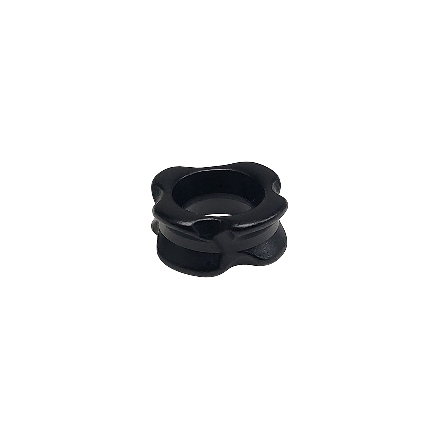 Southland Archery Supply SAS Aluminum Peep Sight for Archery Compound Bow - 2/Pack (Black, 1/8 in)