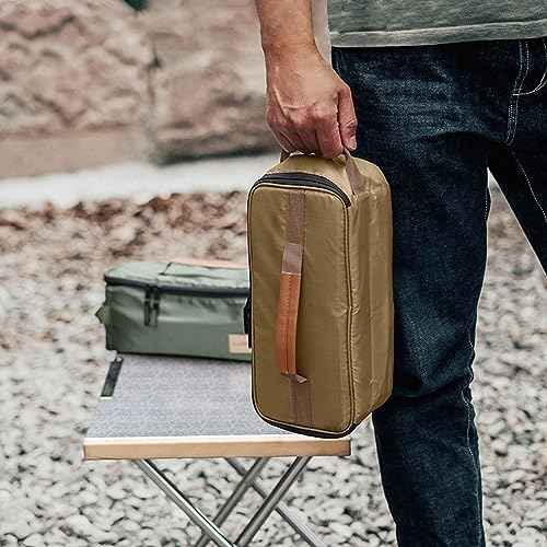 TRIWONDER Camping Travel Cookware Organizer Bag Cooking Utensils Storge Portable Pouch for Outdoor Barbecue Camping Cooking Spoon Chopsticks Organizing