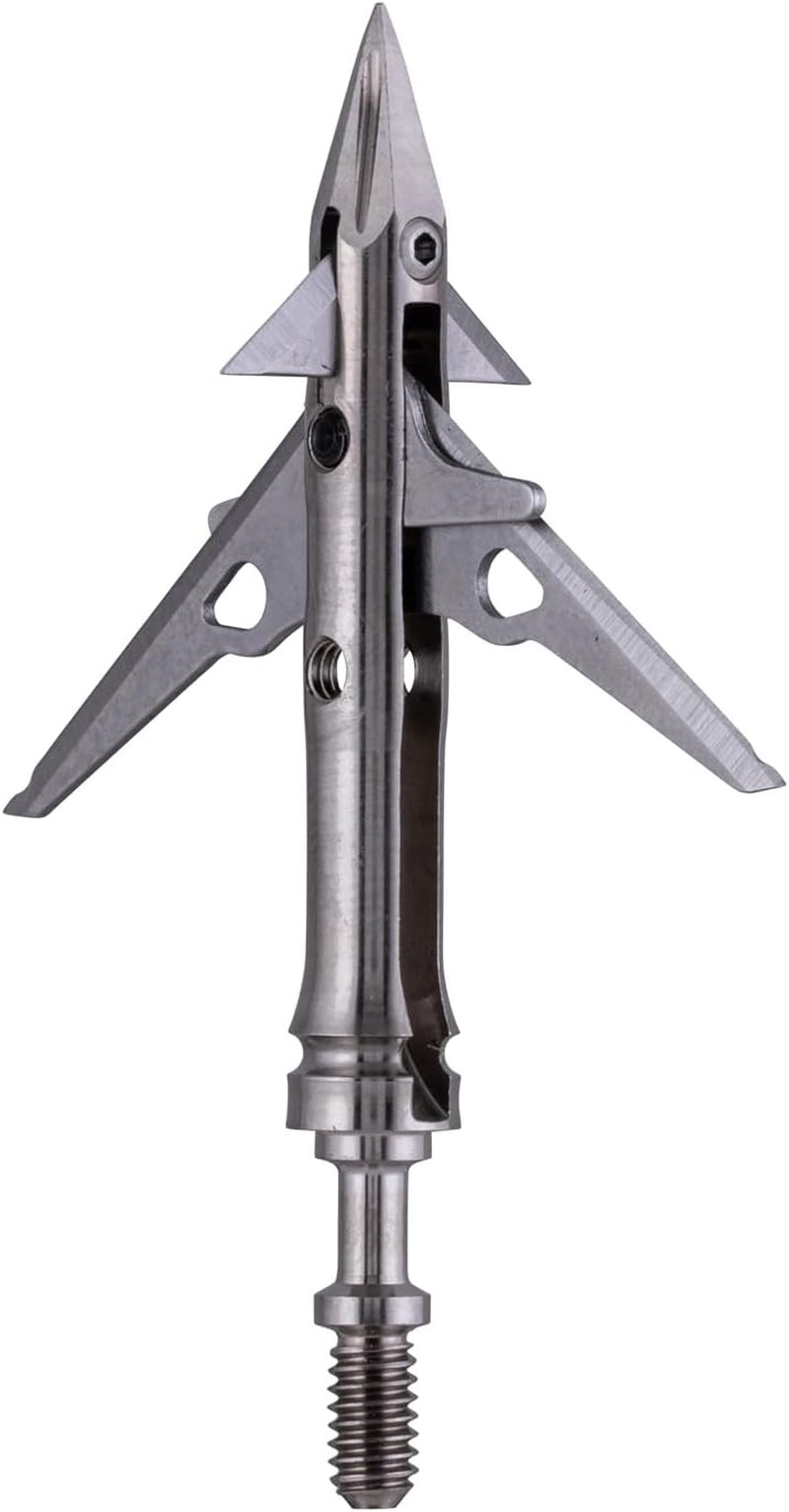 SEVR Titanium 2.0 Hybrid Broadheads - 100 Grains, 4 Pack for Precision Hunting