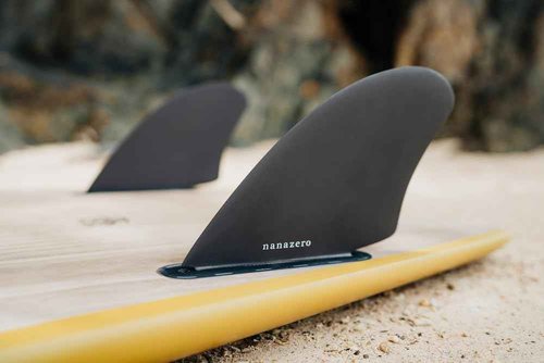 nanazero Honeycomb Keel fin II Single tab Brown