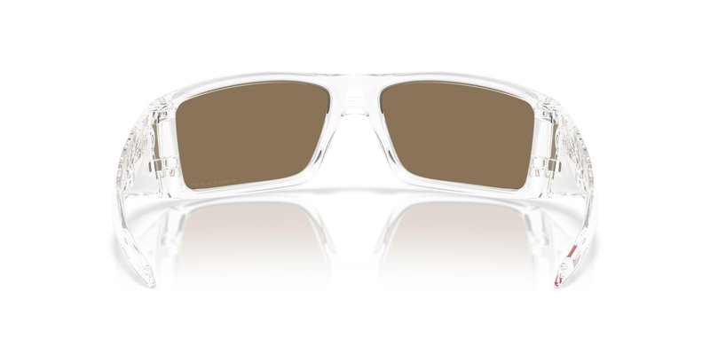 Oakley OO9231 Heliostat Sunglasses, Clear/Prizm 24K Polarized, 61 mm