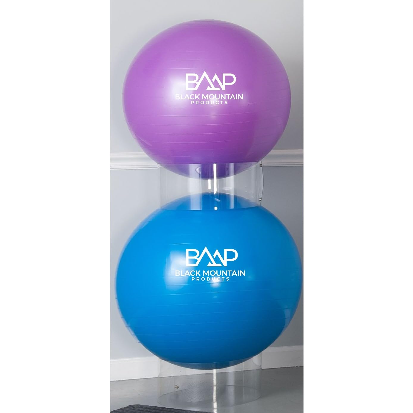 Black Mountain Products BMP Exercise Stability Ball Display Holder Set of 3