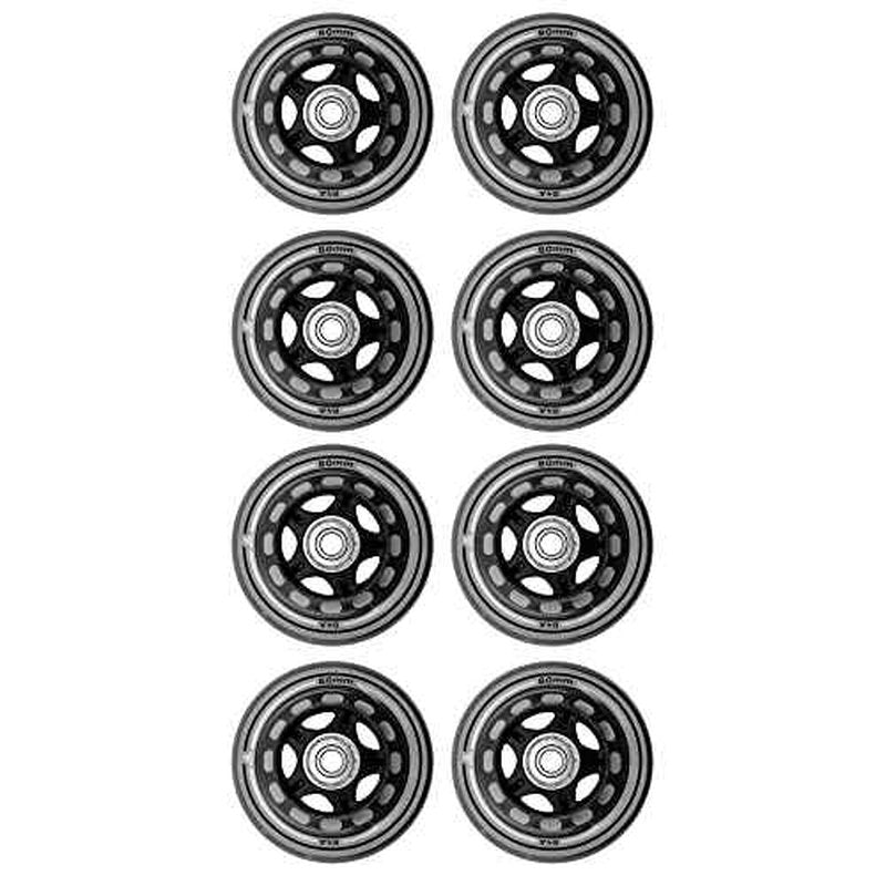 Rollerblade 80mm XT Wheelkit with SG7 Bearings, 8 Pack