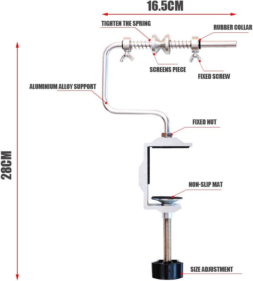Fishing Line Winder - Adjustable Clamp Spooler Machine | Portable Multifunction Spooling Station