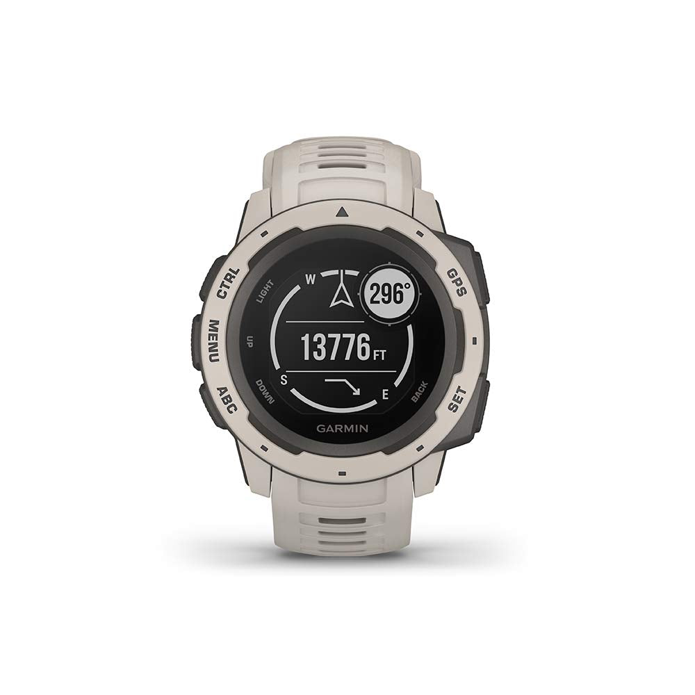 Garmin 010-02064-01 Tundra & 010-02064-00 Instinct, Rugged Outdoor Watch with GPS, Features Glonass and Galileo, Heart Rate Monitoring and 3-Axis Compass, Graphite