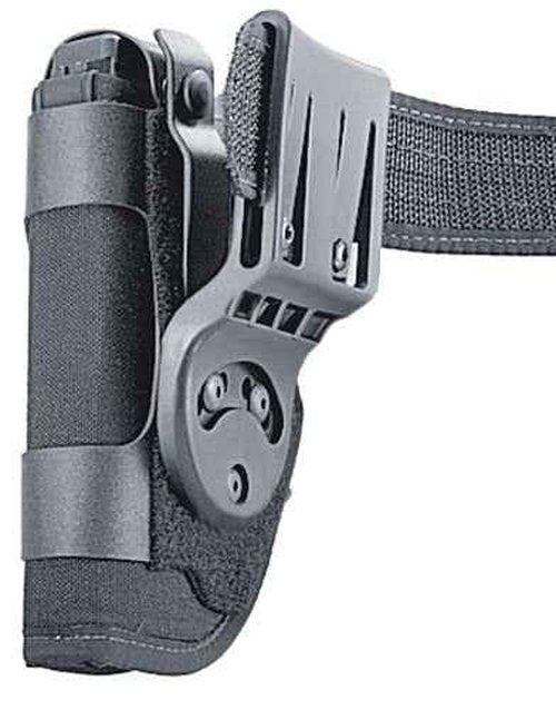 Uncle Mike's Kodra Nylon Web Hook and Loop Lining Ultra Reversible Inner Duty Belts (2X50-54 - Inch, Black)