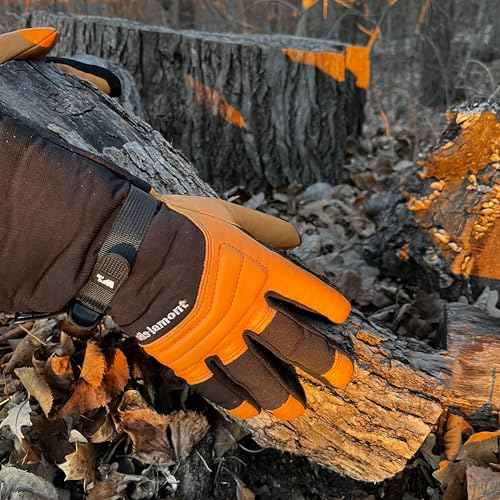 Wells Lamont Waterproof Winter Gloves, HydraHyde Leather, Large (810LK)