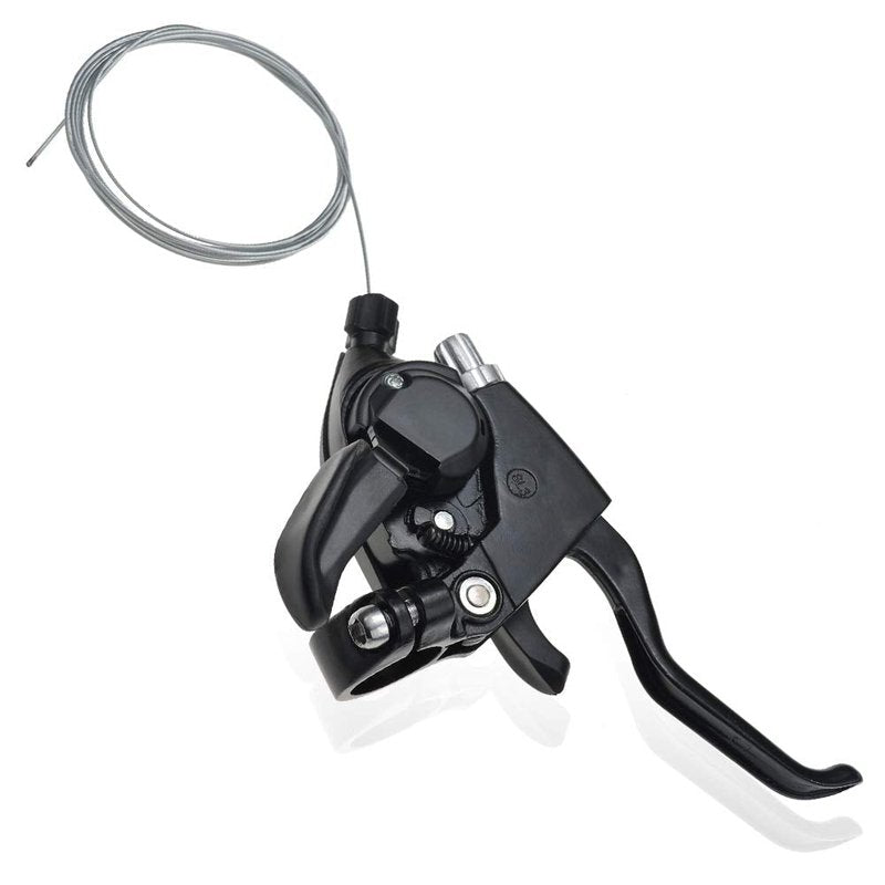 LITEONE Bicycle Brake Levers Shifter 3x7 21 Speed Shifter with Gear Indicator and V Brake Cable for Moutain Bike, Road Bike, MTB, BMX, Fixie Gear, Cycling