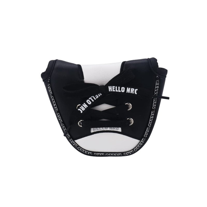 HISTAR Golf Mallet Putter Headcovers Cute Shoe Design Golf Club Head Cover for Scotty Cameron Taylormade Odyssey (Black)