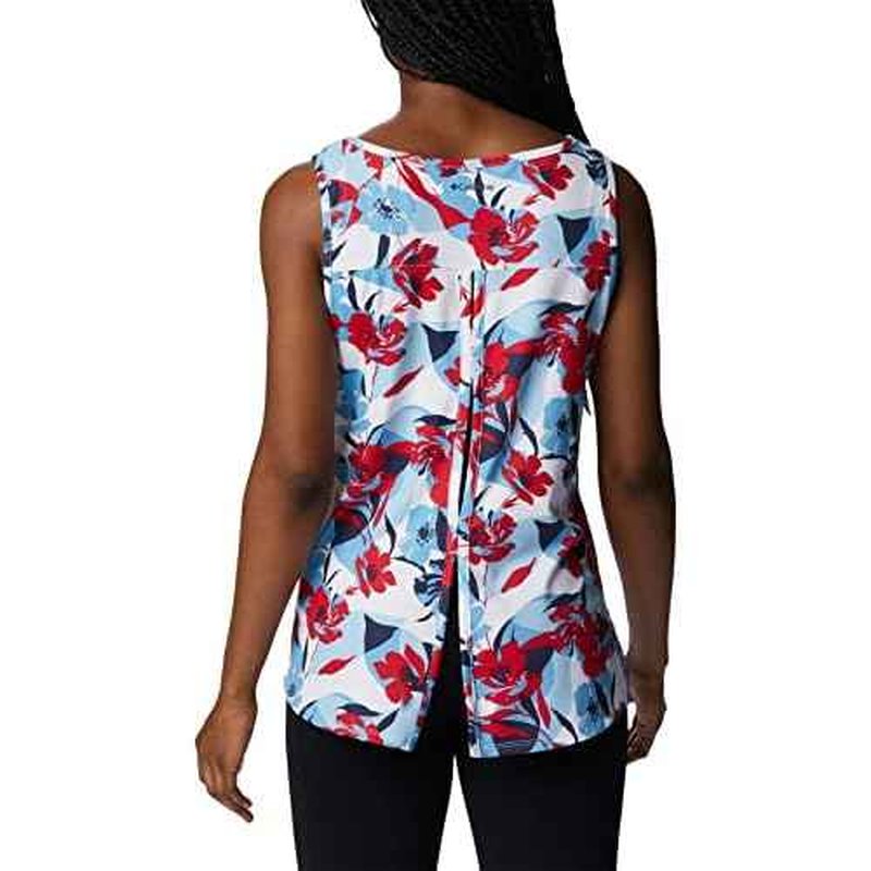 Columbia Women's Columbia Women¡¯s Chill River Tank Top, Moisture Wicking, Sun Protection