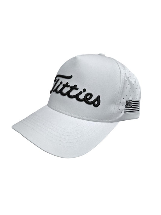 Funny Golf Hat Gifts for Men, USA Funny Golf Cap with USA Flag, Gift Party, Birthdays, Wedding Gifts One-Size Fits All (US, Alpha, One Size, White Hat with Flag)