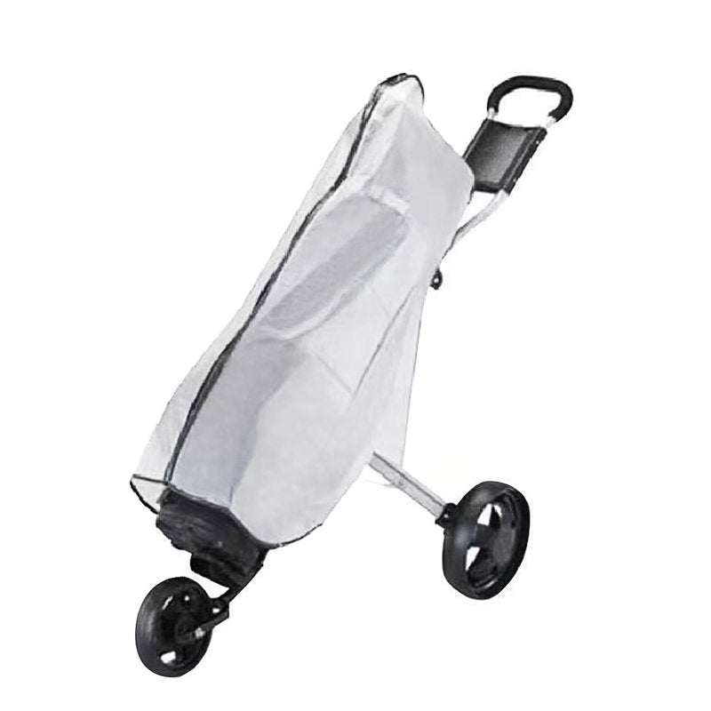 Scott Edward Golf Bag Rain Cover, Transparent Waterproof PVC Golf Bag Clear Rain Cover Protection Cover for Golf Push Carts, Anti-dust Club Bags Raincoat for Golfer