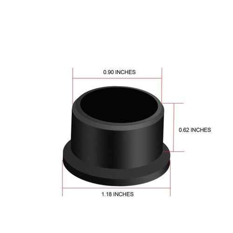 aiGear CNC Machined Walking Stick and Anti Skid Rubber Tip 8 Pack