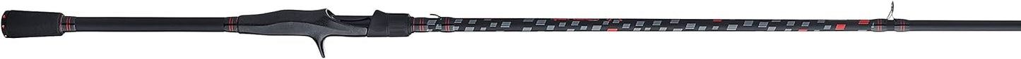Vendetta Casting Fishing Rod - Lightweight Graphite Design | 6'6'' Medium Heavy