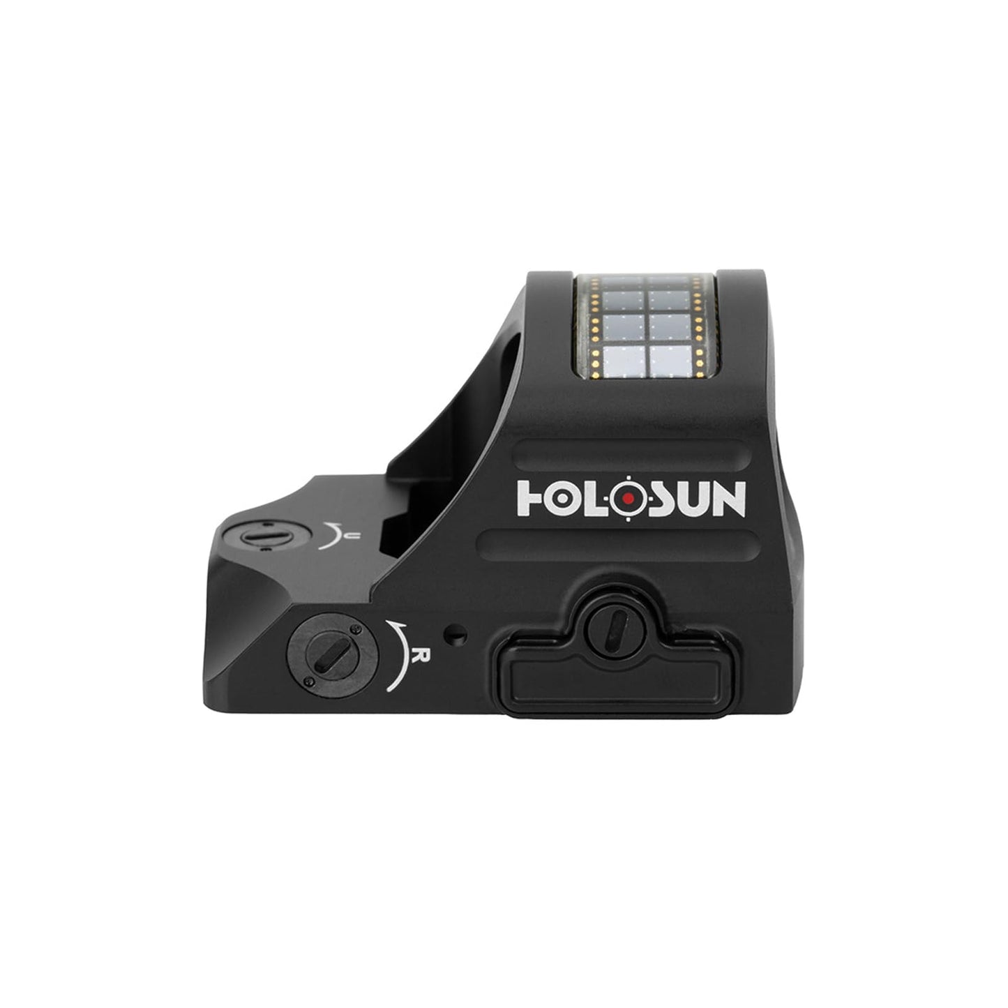 HOLOSUN HS507C X2 Red 2 MOA Dot & 32 MOA Circle Open Reflex Pistol Sight - Durable Shake-Awake Solar Failsafe Parallax-Free Aluminum Sight for Full-Sized Handguns - Green & Red Dot Options