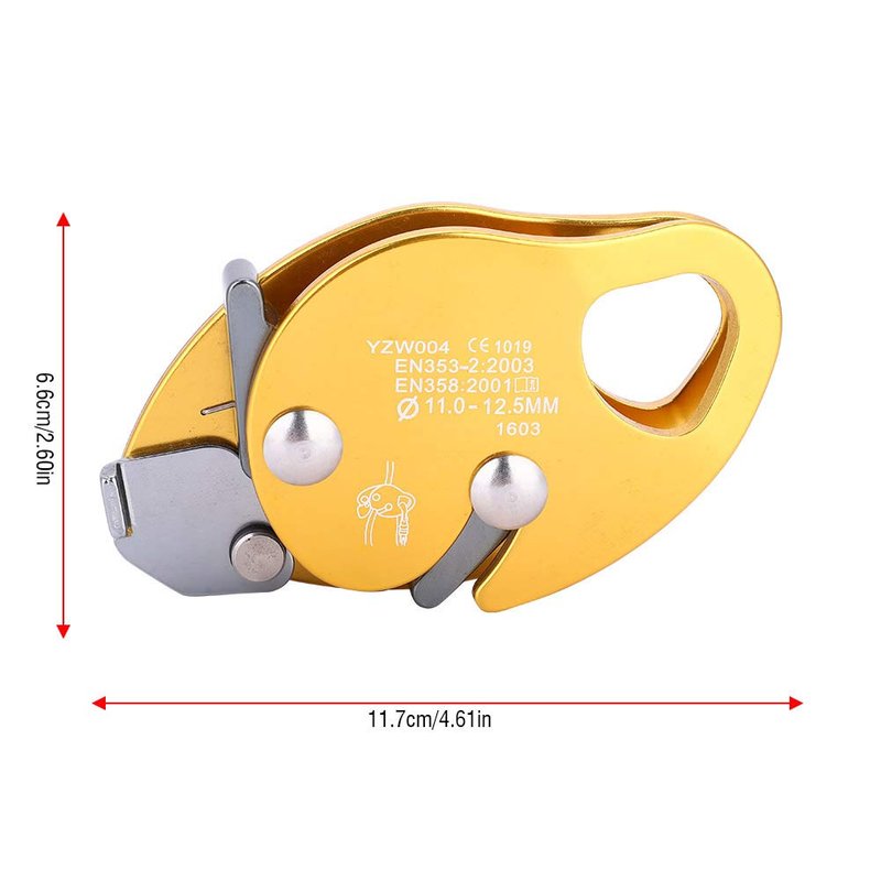 Leapiture Climbing Descender Climbing Rope Grab Descender Rappel Device Equipment for appelling Belaying Tree Climbing Aerial Silks Rigging