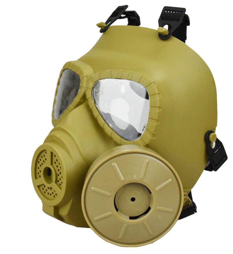 JFFCESTORE Airsoft Tactical Protective Mask M88 Helmet Full Face Eye Protection Skull CS Mask with Adjustable Strap One Size fits All for Airsoft BB Gun CS Game and Party (Black)