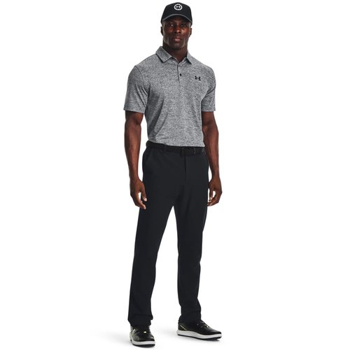 Under Armour Men's Playoff Polo 3.0, (002) Black/White/Black, X-Large