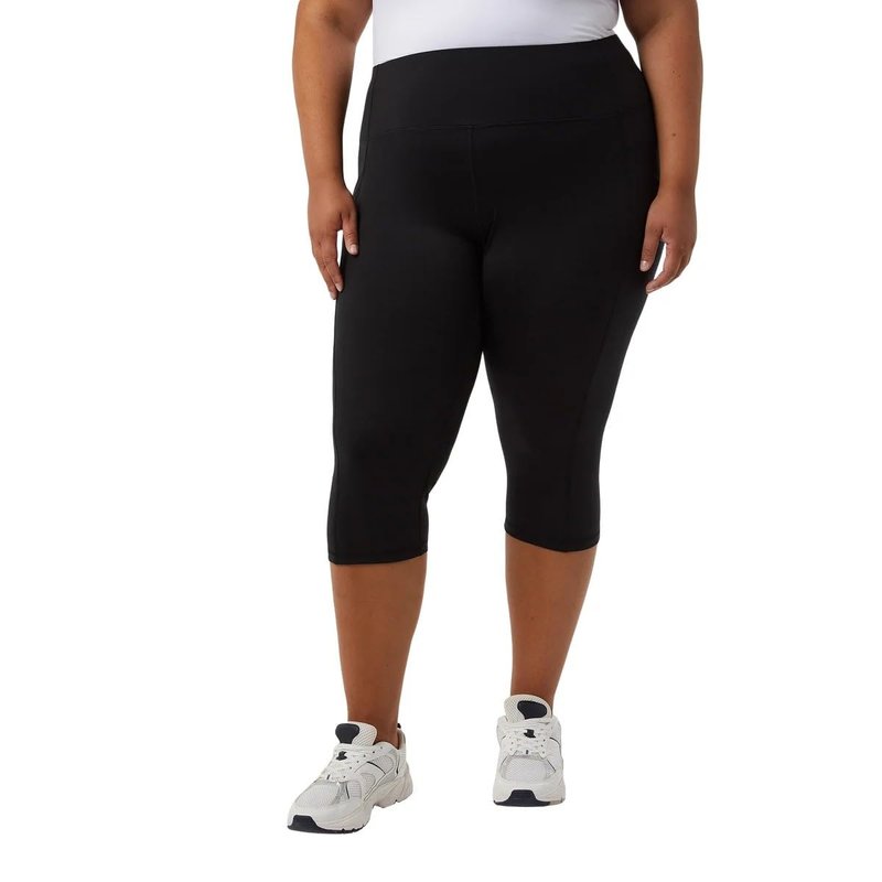 32 Degrees Women Cropped Tight Legging (US, Alpha, Medium, Regular, Regular, Black)